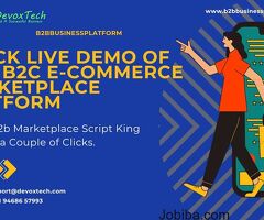Check Live Demo of B2B, B2C E-Commerce Marketplace Platform