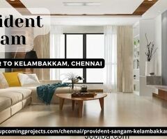 Provident Sangam - 2 & 3 BHK Residential Apartments in Sale