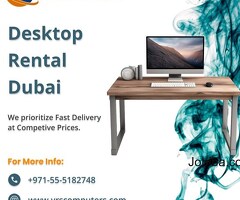 Explore Top-notch Desktop Rental Services in Dubai