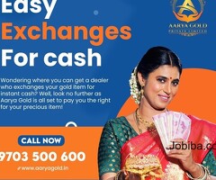 Gold Exchange in Hyderabad – Get the Best Rates and Service