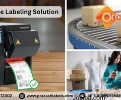 Choose Prakash Labels for your Barcode Labeling Solution