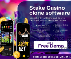 Unlock Limitless Opportunities in Online Betting with Our Stake casino Clone software