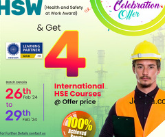Nebosh HSW Health and safety course at offer Price!