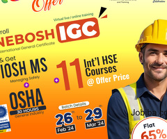 Approach In HSE Training  - Nebosh Course in Delhi
