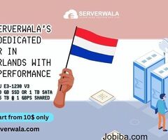 Buy Serverwala's Best Dedicated Server in Netherlands with high performance