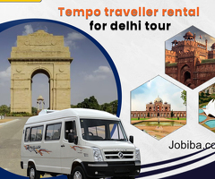 Tempo traveller rental for delhi tour