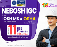 Unravel the intricacies of HSE Course - Nebosh Course in Kolkata