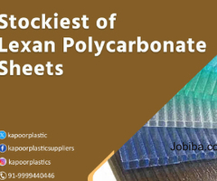 Stockiest of Lexan Polycarbonate Sheets