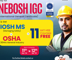 NEBOSH  IGC  Course Training with  Free DEMO Session!