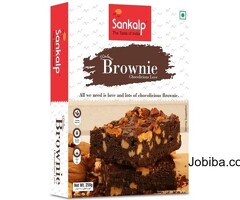 Buy Sankalp Ready To Eat Best Black Chocolate Walnut Brownies.