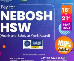 Discover the steps to Protect Peoples - Nebosh HSW Course in UAE