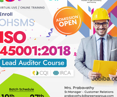 Unlock Your Potential Join ISO 45001:2018 Lead Auditor Course