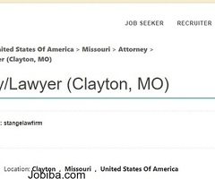 Attorney/Lawyer (Clayton, MO)