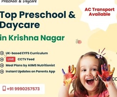 Best Play School, Daycare, Preschool in Krishna Nagar