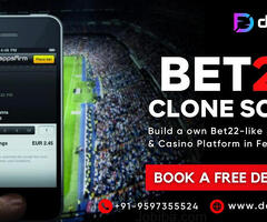 Launch Your Casino Game Today with Bet22 Clone Script