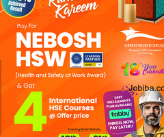Achieve Safety Excellence ! Learn Nebosh HSW Course in UAE