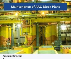 Maintenance of AAC Block Plant