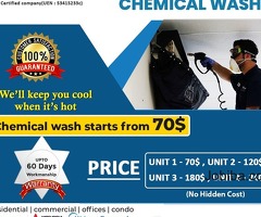 Aircon Chemical Wash Service
