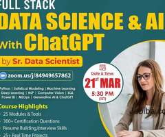 Best Course Full Stack Data Science Training in Hyderabad -8179191999