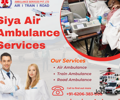 Reliable Emergency Response: Siya Air Ambulance Service in Patna - Commitment to Patient Well-Being