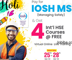 IOSH MS course Training in Kolkata