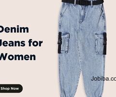 Shop Denim Jeans for Women Online at Best Prices - Lovegen