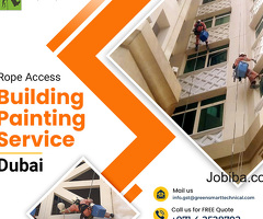 Transform Your Building with Expert Rope Access Painting Services in Dubai!
