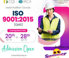 ISO 9001:2015 Lead Auditor Course in Bangalore
