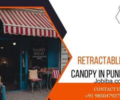 Retractable awning canopy manufacturer in Pune
