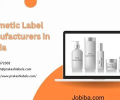 Prakash Labels: Elevate Your Brand with Best Cosmetic label Manufacturers in Noida