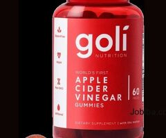 Goli Apple Cider Vinegar Gummy Vitamins – 60 Number