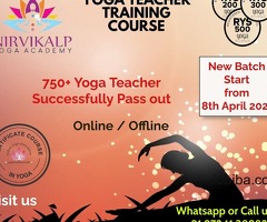 Yoga Teacher Training Course Online, Offline