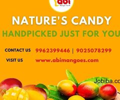 Online Delivery For Organic Farm Fresh Mangoes from Abi's Basket