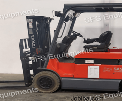 Buy Toyota Electric Forklift For Sale  At SFS Equipments
