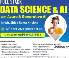 DATA SCIENCE & AI ONLINE DEMO IN NARESHIT