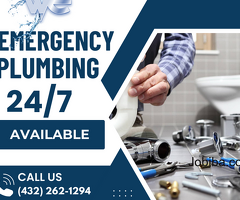 Odessa TX Plumber 24-Hour Drain Cleaning Services