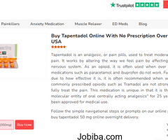 Buy Tapentadol 100mg On Line No Script USA