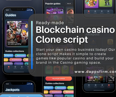 Take Your Place Among Top Grossing Crypto Casinos with Our Script