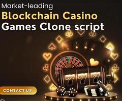 Secure a Competitive Edge with a Blockchain-Based Gambling clone software Solutions