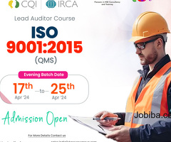 ISO 9001:2015 Quality Management Systems (QMS) course in Chennai