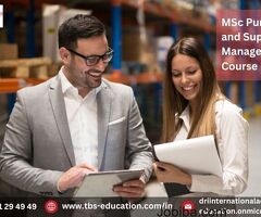 MSc Purchasing and Supply Chain Management Course in France | Tbs Education