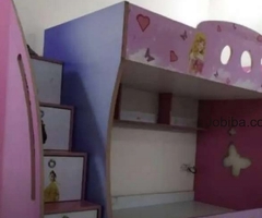 Princess theme bunk bed