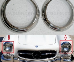 Mercedes Headlight Ring for 190SL and 300SL gullwing
