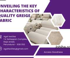 Pioneering Sustainable Textiles: Agal Textiles Leads with Eco Friendly Greige Fabric