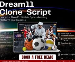 Dream11 Clone Script: Launch Your Fantasy Sports Platform Today!