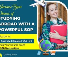 Increase Your Chances of Studying Abroad with a Powerful SOP
