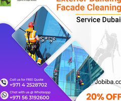 Premium Rope Access External Building Cleaning Service in Dubai