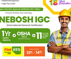 Unlock Your Potential with NEBOSH IGC Online Training in India