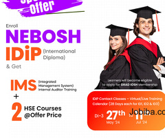 Elevate Your Career with NEBOSH IDip Online Training!