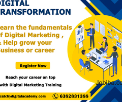 Catchy Digital marketing course with job assistance in Coimbatore